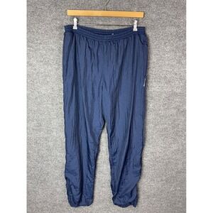 Givenchy Activewear Nylon Track Pants Navy Blue Vintage Mens Size L‎